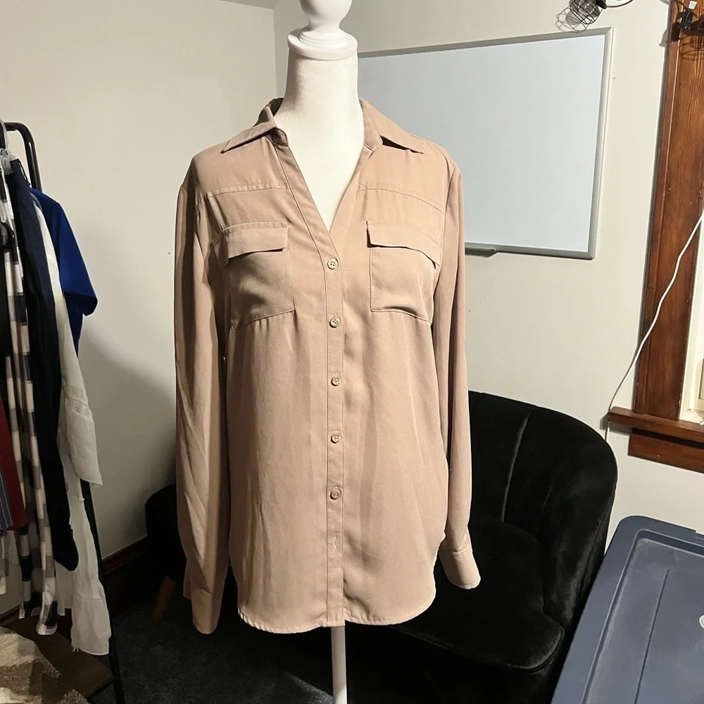New York & Co. Button Up Blouse l PTP 20